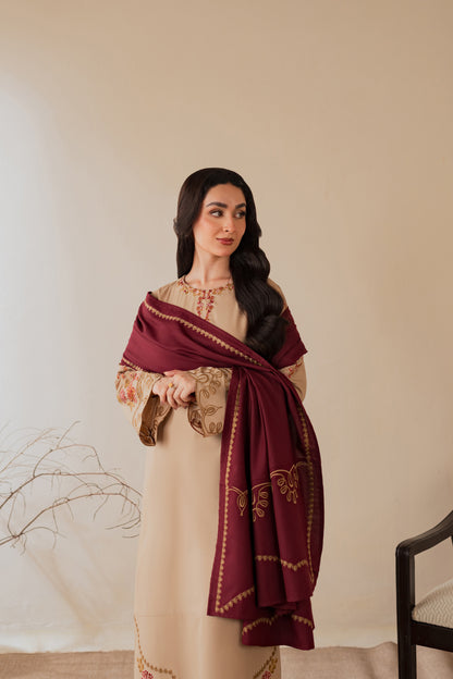 Zareen - 3pc with Shawl