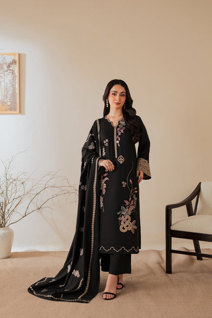 Rabeel - 3pc with Shawl