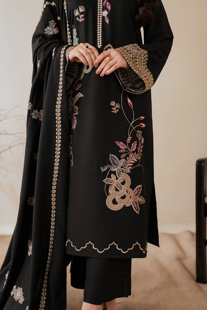Rabeel - 3pc with Shawl