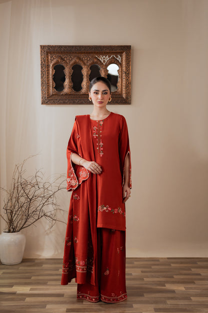 Mahveen - 3pc with Shawl
