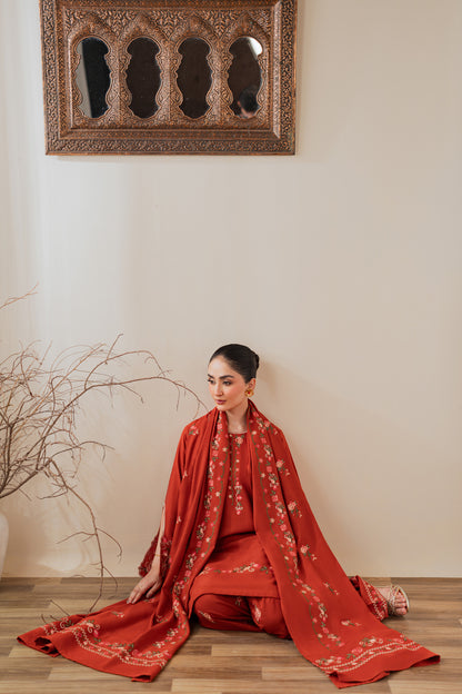 Mahveen - 3pc with Shawl