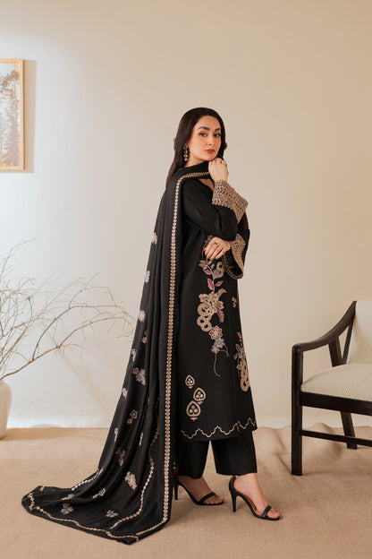 Rabeel - 3pc with Shawl