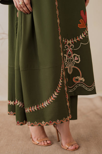 Sanjh - 3pc with Shawl