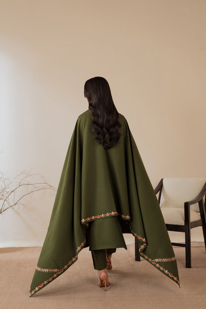 Sanjh - 3pc with Shawl