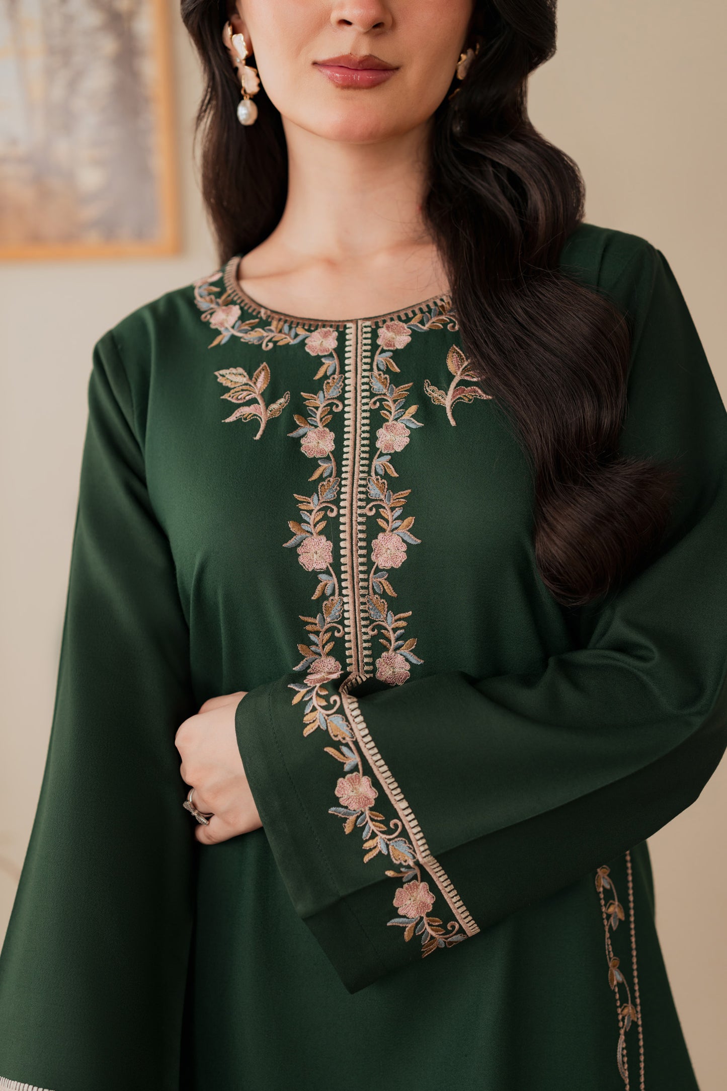 Mehru - 3pc with Shawl