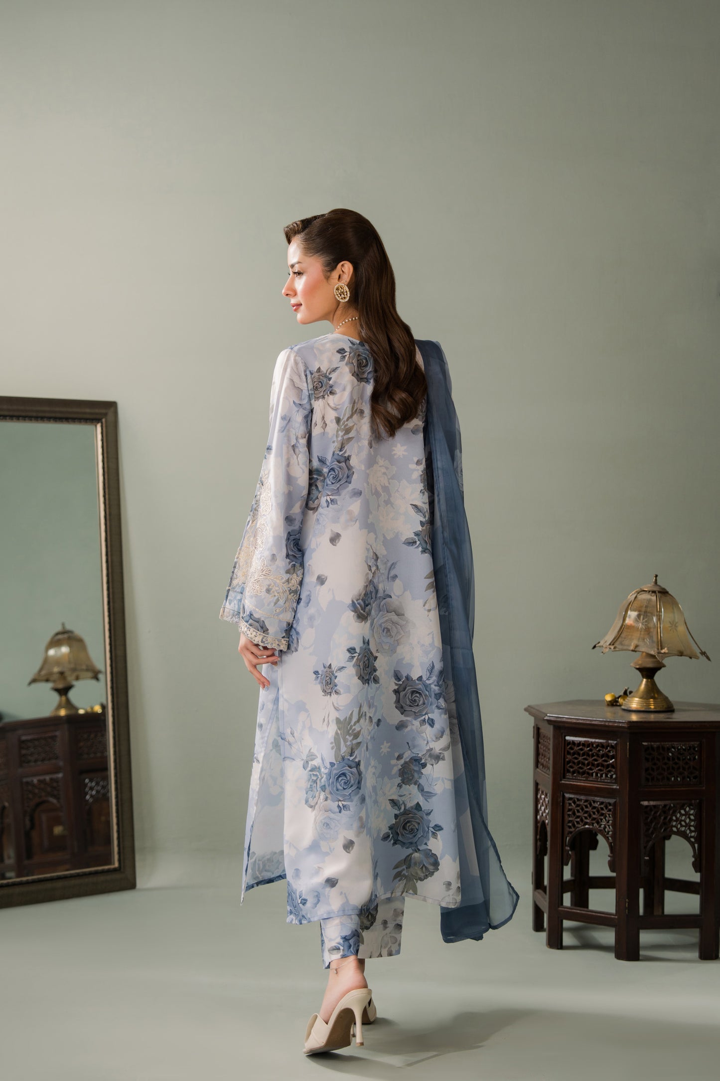 Floriana Blue - 2pc