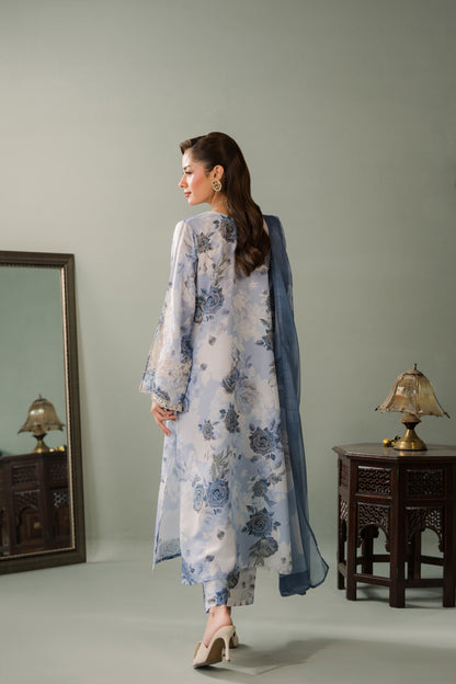 Floriana Blue - 2pc