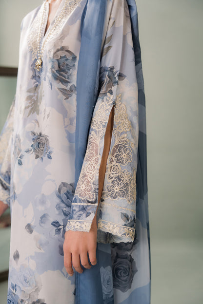 Floriana Blue - 2pc