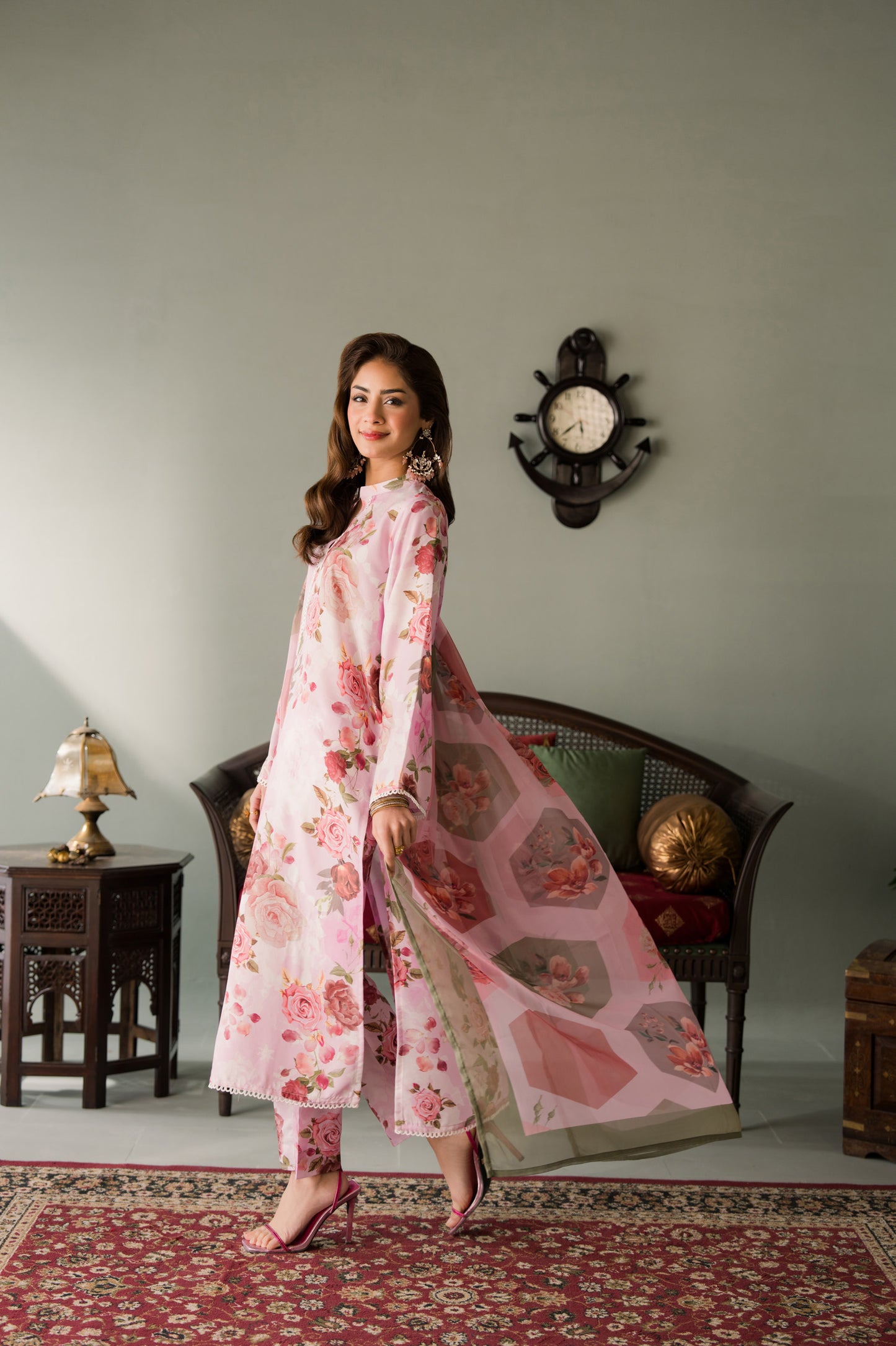 Floriana Pink - 3pc